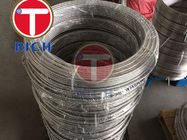 Sanitary Food Capillary WT2mm OD10mm Stainless Steel Coil Tube