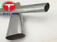 Mechanical Structural Parts 304 Stainless Oval Tube Polished Surface