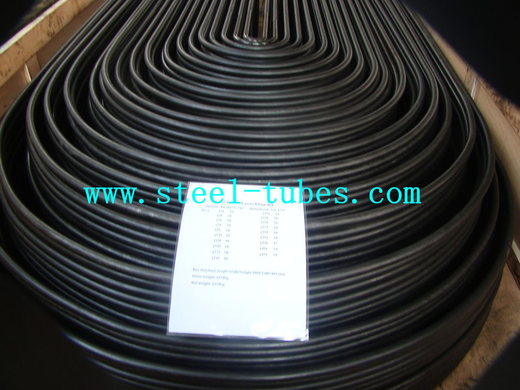 U Bend Tube A 556 / 556M Cold Drawn Carbon Feedwater Heater Czarna bezszwowa stalowa rura
