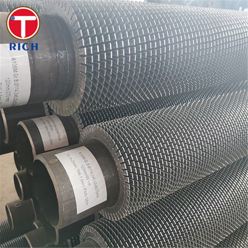 Rura z żebrami spiralnymi do przemysłowych wymienników ciepła o wysokiej wydajności wymiany ciepła i mocnym połączeniu żeber