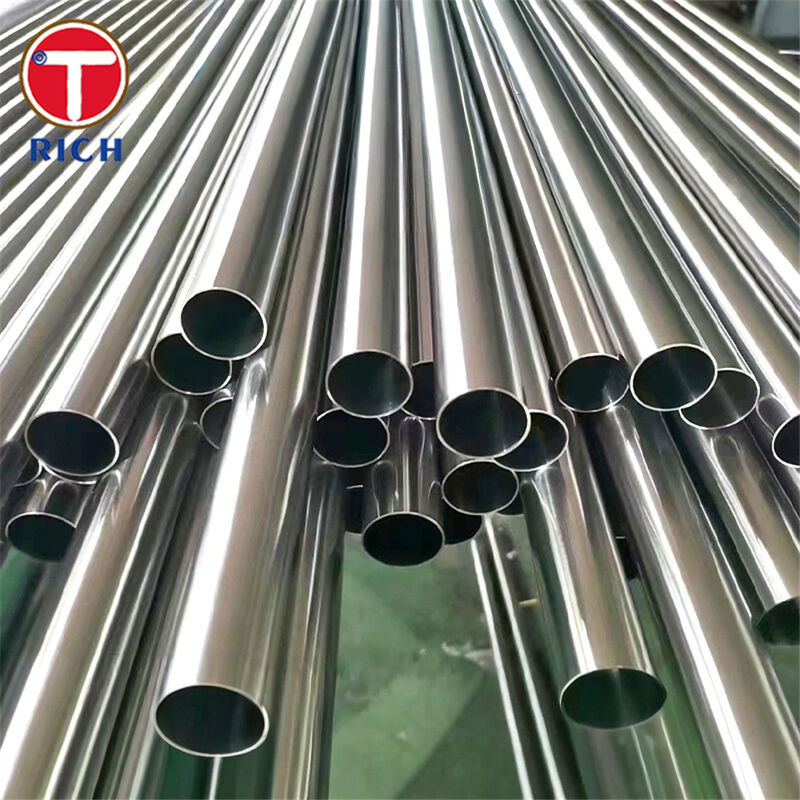 Rura ze stali nierdzewnej zgodna z normą ISO 2037 z higieniczną powierzchnią wewnętrzną i odpornością na korozję dla przemysłu spożywczego