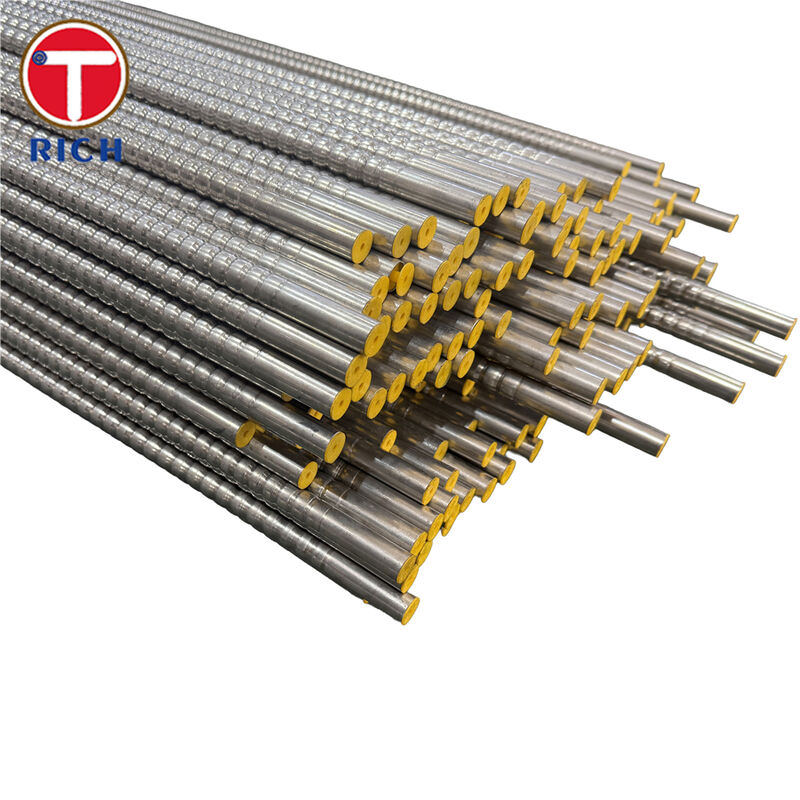 Rurociągi z stali nierdzewnej z rurami falami sztywnymi do obsługi gazowej o stopniu wymiennika ciepła i odporności na korozję