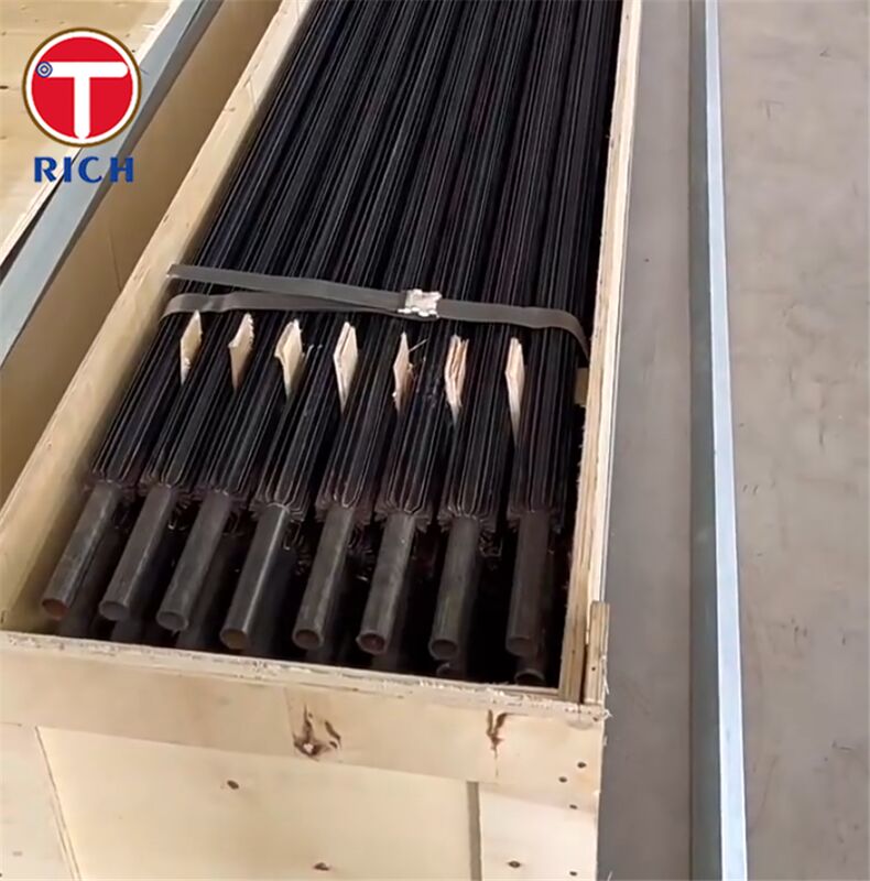 Odporne na korozję, spawane, wzdłużne rury z płetwami o wysokiej tolerancji temperatury dla zwiększonego przenoszenia ciepła w wymiennikach ciepła olejowych