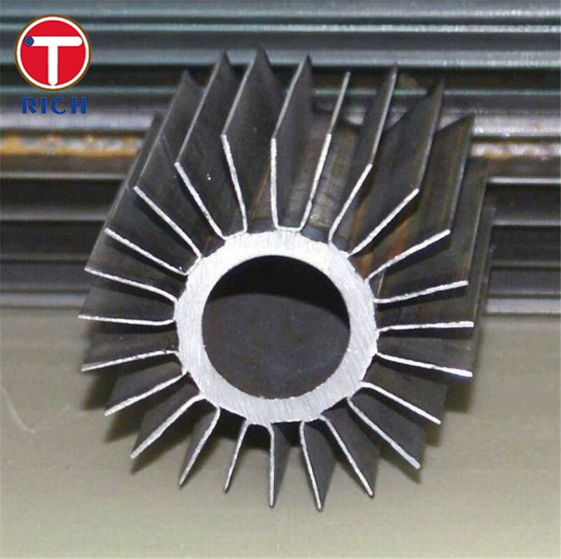 Odporne na korozję, spawane, wzdłużne rury z płetwami o wysokiej tolerancji temperatury dla zwiększonego przenoszenia ciepła w wymiennikach ciepła olejowych