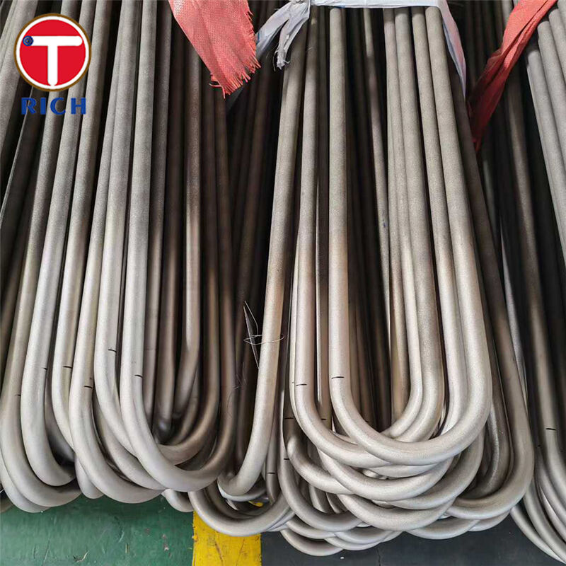 ASTM A179 Rury bez szwu, ciągnione na zimno, ze stali niskowęglowej, gięte w kształcie litery U, do wymienników ciepła