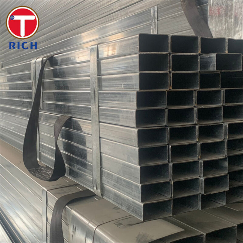 Q235 Rury kwadratowe spawane ze stali strukturalnej węglowej do zastosowań architektonicznych z możliwością ciągnięcia na zimno i walcowania na gorąco