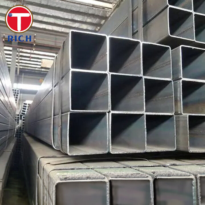 ASTM A500 Stopień C Zimno uformowane spawane rurki strukturalne z stali węglowej o wytrzymałości 50 ksi