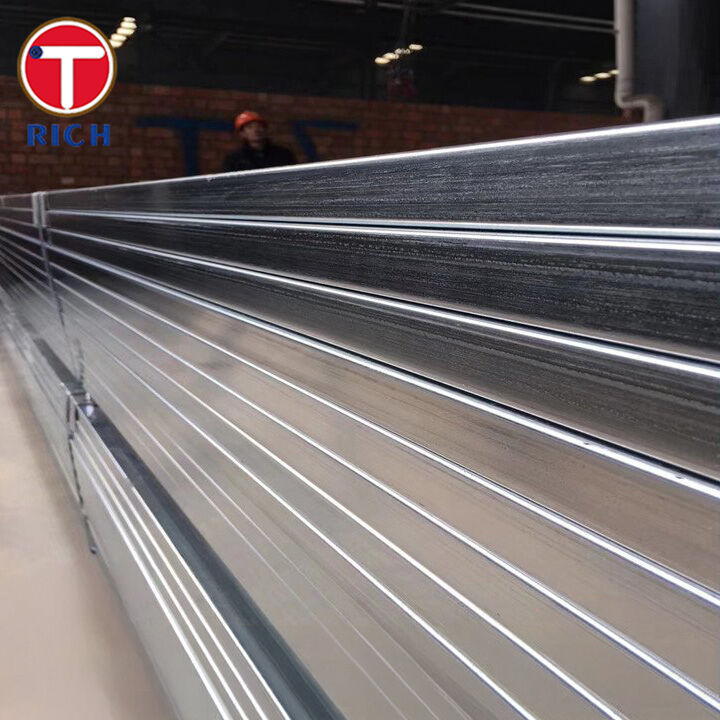 ASTM A500 Stopień C Zimno uformowane spawane rurki strukturalne z stali węglowej o wytrzymałości 50 ksi